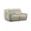 Lenardo 2-Pc. Leather Sofa with 2 Power Recliners