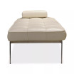Myia Tufted Leather Daybed