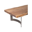 Bent Coffee Table Smoked
