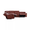 Thaniel 6-Pc. Leather Sectional with 3 Power Recliners and 1 USB Console