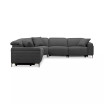 Adney 5-Pc. Power Recliner Fabric Sectional Sofa