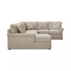 Wrenley 138" 3-Pc. Fabric Sectional Chaise Sofa