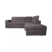 Yarrin 122" 3-Pc. Fabric Sleeper Sectional Sofa