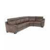 Julius II 5-Pc. Leather Sectional Sofa With 3 Power Recliners, Power Headrests & USB Power Outlet