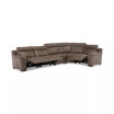 Julius II 5-Pc. Leather Sectional Sofa With 3 Power Recliners, Power Headrests & USB Power Outlet