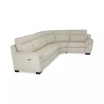 Julius II 5-Pc. Leather Sectional Sofa With 3 Power Recliners, Power Headrests & USB Power Outlet