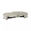 Julius II 5-Pc. Leather Sectional Sofa With 3 Power Recliners, Power Headrests & USB Power Outlet