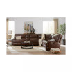 Binardo 136" 6 Pc Zero Gravity Leather Sectional with 2 Power Recliners and 1 Console