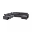 Nevio 157" 6-Pc. Fabric Sectional Sofa with Chaise