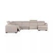 Nevio 157" 6-Pc. Fabric Sectional Sofa with Chaise