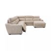 Gabrine 5-Pc. Leather Sectional with 2 Power Headrests and Chaise