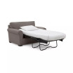 Astra 59" Roll Arm Fabric Chair Bed