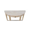 Half Moon Console Table