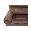 Hutchenson 3-Pc. Fabric Sectional with 2 Power Recliners, Power Headrests and Console