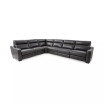 Gabrine 6-Pc. Leather Sectional with 2 Power Headrests