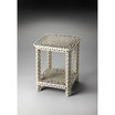 Amelia Bone Inlay Side Table