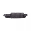 Dextan Leather 5-Pc. Sectional with 3 Power Recliners
