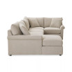 Wrenley 138" 4-Pc. Fabric Modular Chaise Sleeper Sectional Sofa