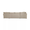 Wrenley 138" 4-Pc. Fabric Modular Chaise Sleeper Sectional Sofa