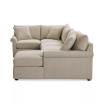 Wrenley 138" 4-Pc. Fabric Modular Chaise Sleeper Sectional Sofa
