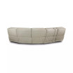 Lenardo 5-Pc. Leather Sectional with 2 Power Motion Recliners and Console