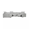 Jenneth 5-Pc. Leather Sofa with 2 Power Motion Recliners and Cuddler