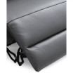 Nevio 6-pc Leather Sectional Sofa with Chaise, 3 Power Recliners and Articulating Headrests