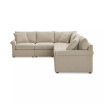 Wrenley 137" 5-Pc. Fabric L-Shape Modular Sectional Sofa