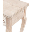 Natural 14.96" Medium Density Fiberboard, Wood White Console and Entry Table