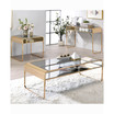 Kiruna Glass Top Coffee Table