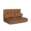 Foldable 6-Position Adjustable Lounge Sofa