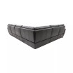 Gabrine 6-Pc. Leather Sectional with 3 Power Headrests