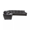 Gabrine 6-Pc. Leather Sectional with 3 Power Headrests