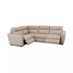 Gabrine 4-Pc. Leather Sectional with 2 Power Headrests