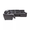 Gabrine 4-Pc. Leather Sectional with 2 Power Headrests