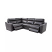 Gabrine 4-Pc. Leather Sectional with 2 Power Headrests