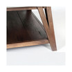 Brookside Cement-Top Wood Coffee Table