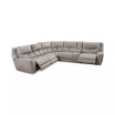 Terrine 6-Pc. Fabric Sectional with 3 Power Motion Recliners and 1 USB Console