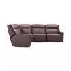 Dextan Leather 5-Pc. Sectional with 2 Power Recliners