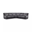 Dextan Leather 5-Pc. Sectional with 2 Power Recliners