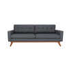 Gneiss 85" Modern Linen Sofa