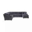 Brekton 3-Pc. Fabric Sofa Return with Chaise