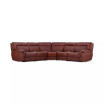 Thaniel 5-Pc. Leather Sectional with 3 Power Recliners