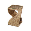Nivala Water Hyacinth Accent Table