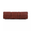 Thaniel 4-Pc. Leather Sectional with 3 Power Recliners and 1 USB Console