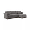 Elliot II 107" 2-Pc. Fabric Chaise Sectional Apartment Sofa