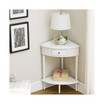Favorite Finds Corner Stand Table with Storage