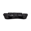 Thaniel 5-Pc. Leather Sectional with 2 Power Recliners and 1 USB Console