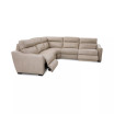 Gabrine 5-Pc. Leather Sectional with 2 Power Headrests