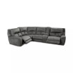 Terrine 5-Pc. Fabric Sectional with 2 Power Motion Recliners and 1 USB Console